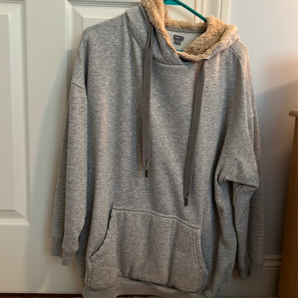 Super comfy gray aerie hoodie size small